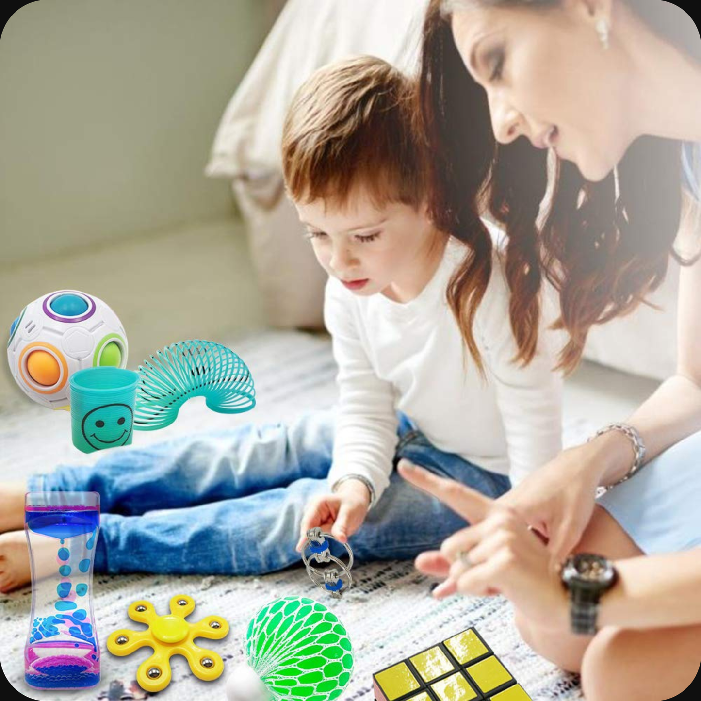 Scientoy 35-Piece Sensory Fidget Toy Set