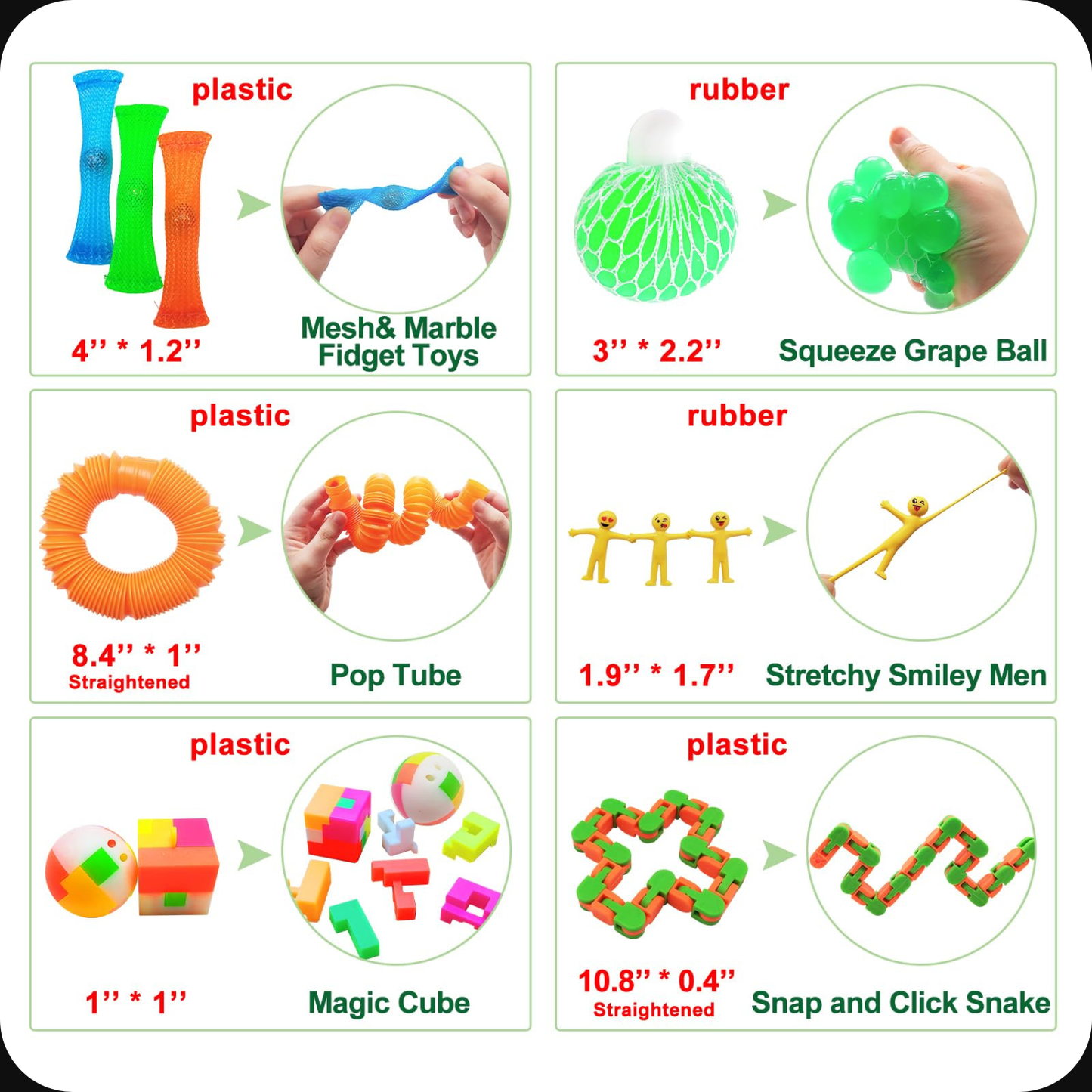 Scientoy 35-Piece Sensory Fidget Toy Set